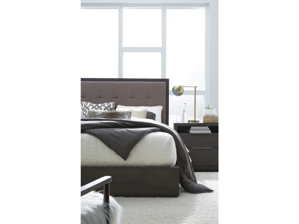 Oxford Upholstered Platform Bed in Dolphin - image 2
