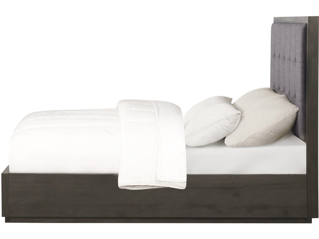 Oxford Upholstered Platform Bed in Dolphin - image 5