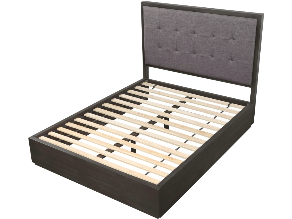 Oxford Upholstered Platform Bed in Dolphin - image 6