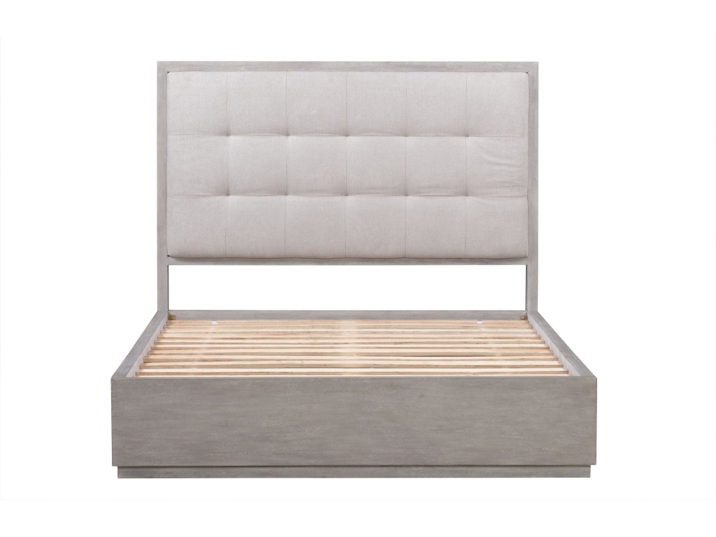 Oxford Upholstered Platform Bed in Mineral - image 5