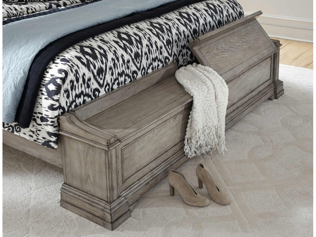 Madison Ridge Queen Bed with Blanket Chest Footboard - image 4