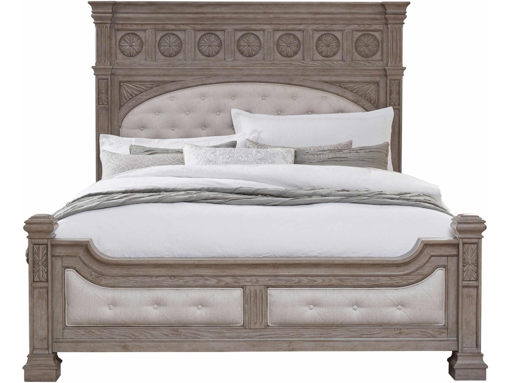Kingsbury California King Panel Bed - image 1