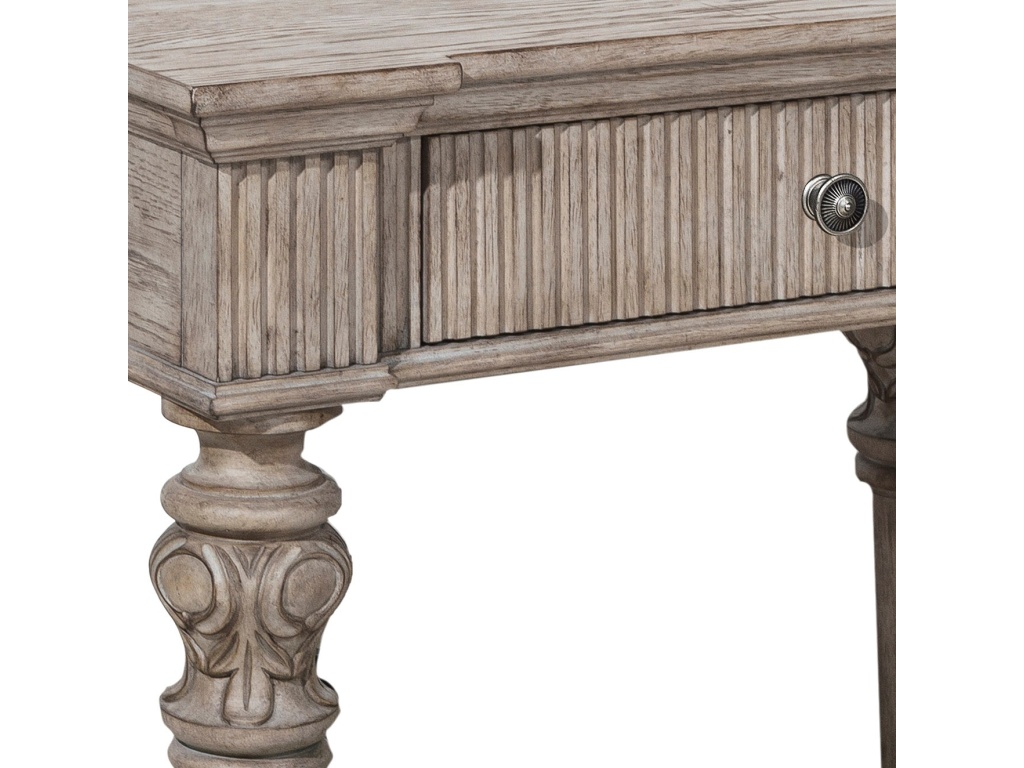Kingsbury 1 Drawer USB Charging Open Nightstand - image 3