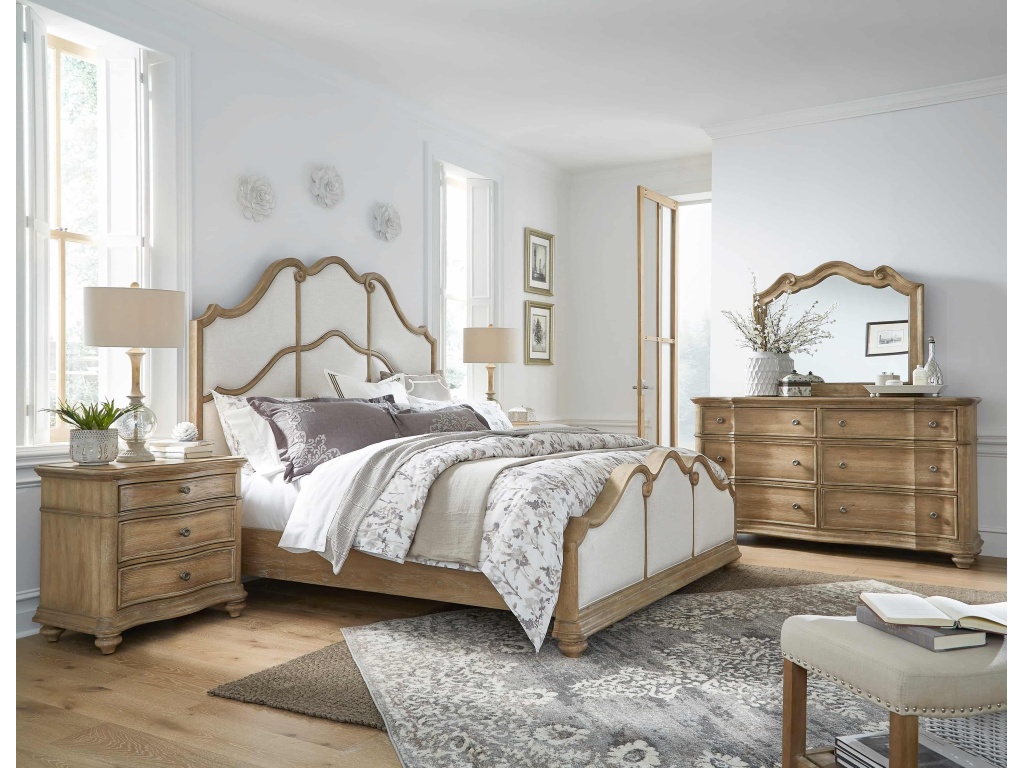 Weston Hill King Upholstered Bed - image 5