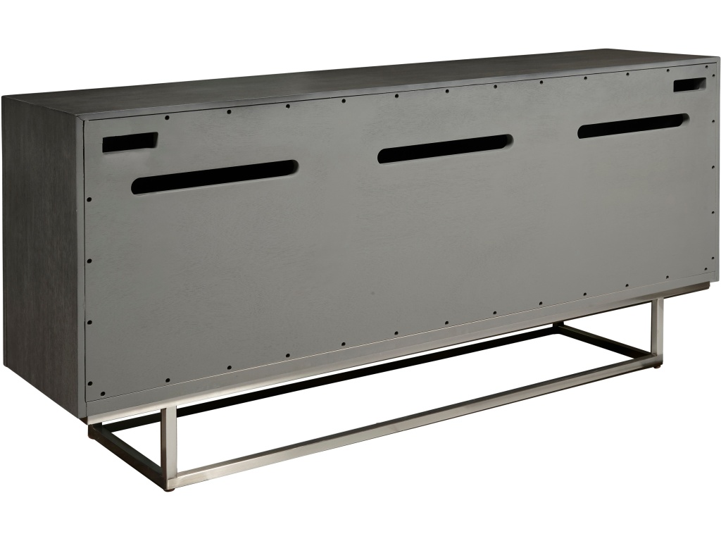 Hand Painted 3 Door Credenza - image 1