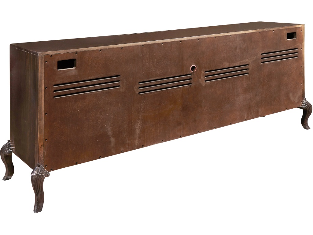 4 Door Media Credenza - image 5