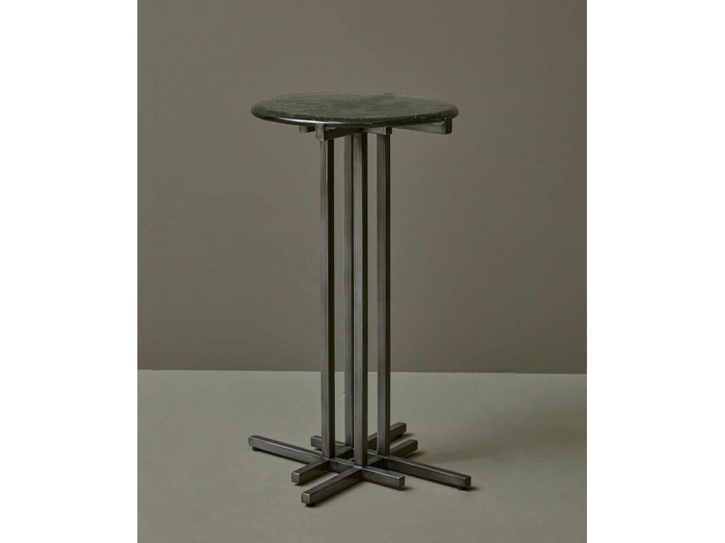 Glass/Metal Base Pedestal - image 3