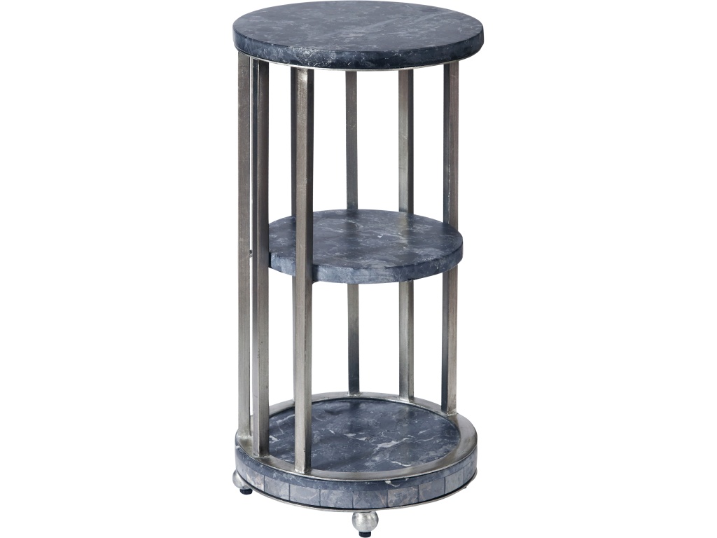 Marble and Metal Spot Table - main image