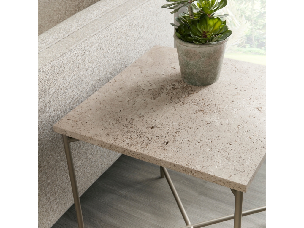 PFC Large Stone Top Nesting Table - image 3