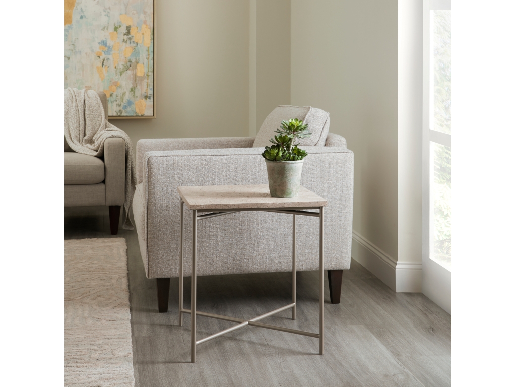 PFC Large Stone Top Nesting Table - image 4