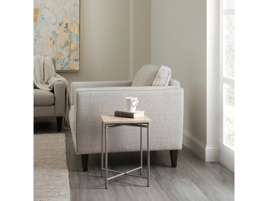 PFC Small Stone Top Nesting Table - image 4