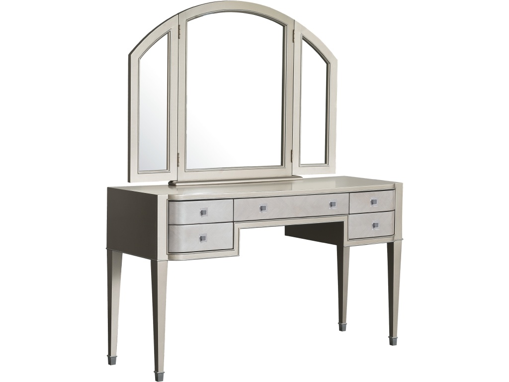 Zoey Vanity Tri-Fold Mirror - image 1