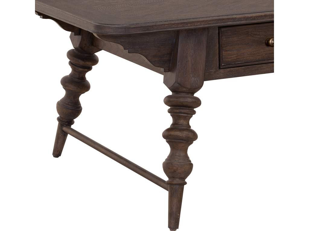 PFC Revival Row Rectangular Cocktail Table with Drawer - image 4