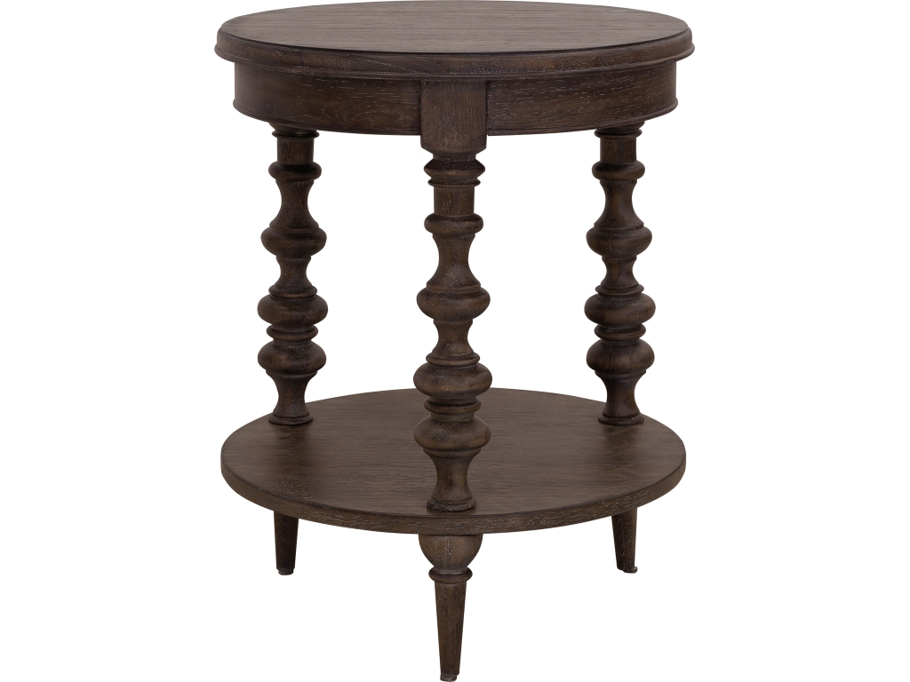 PFC Revival Row Round End Table - main image