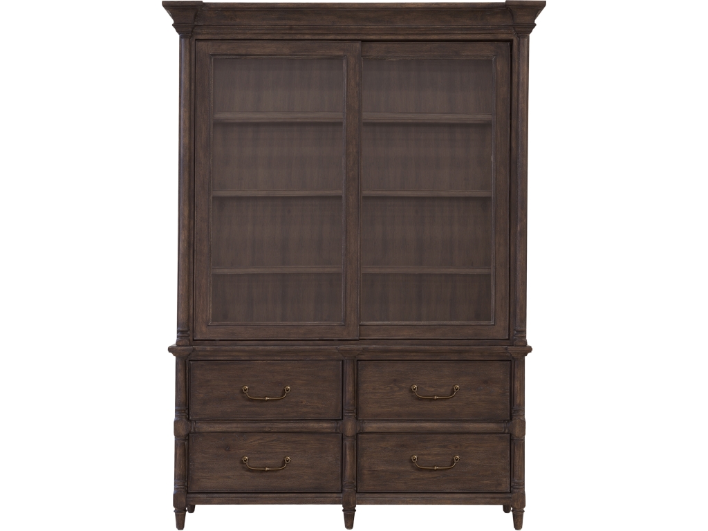PFC Revival Row Sliding Door Display Cabinet with Storage Drawers - main image