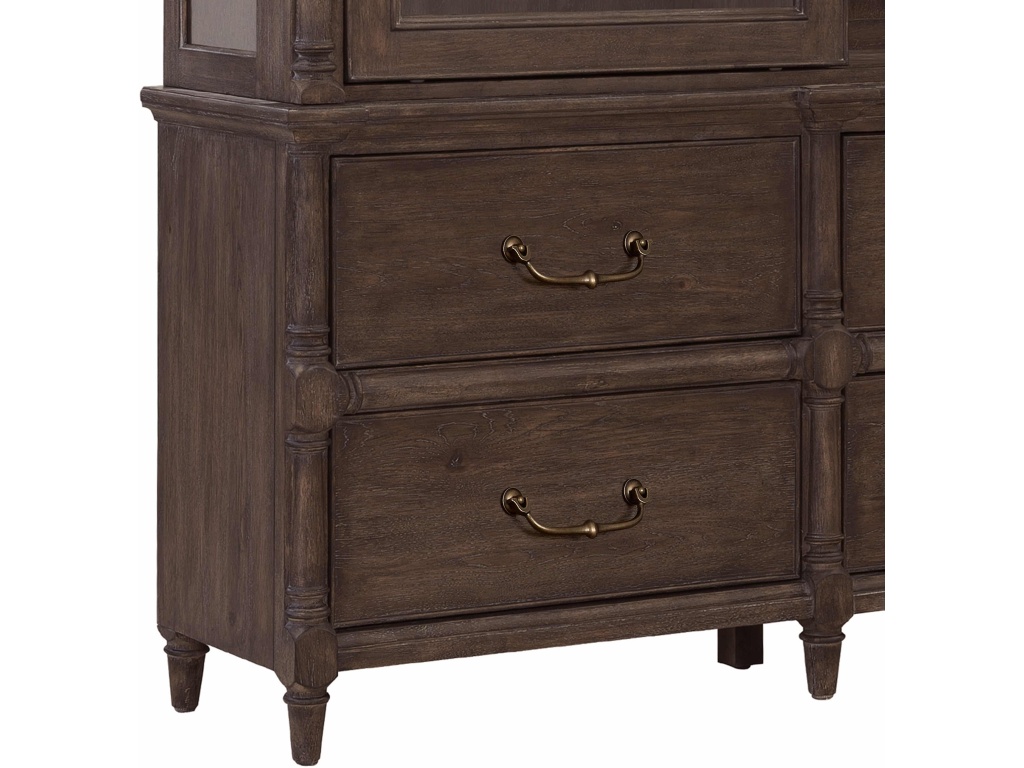 PFC Revival Row Sliding Door Display Cabinet with Storage Drawers - image 3