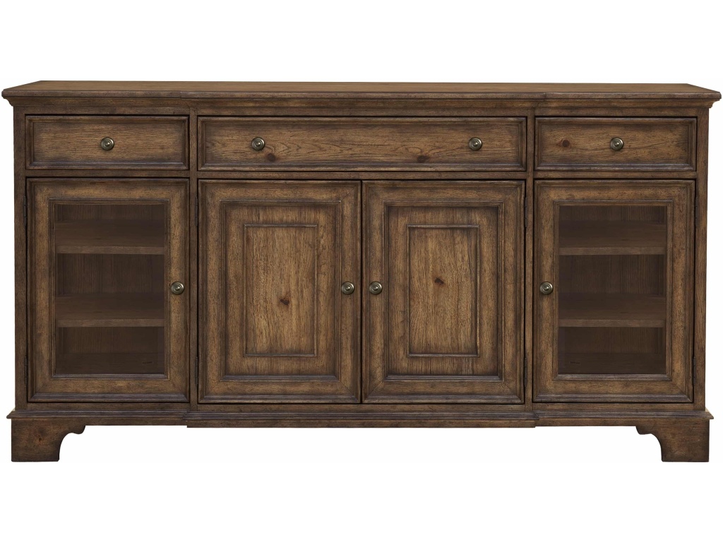 PFC Revival Row 3-Drawer Buffet with Cabinet Doors - image 1