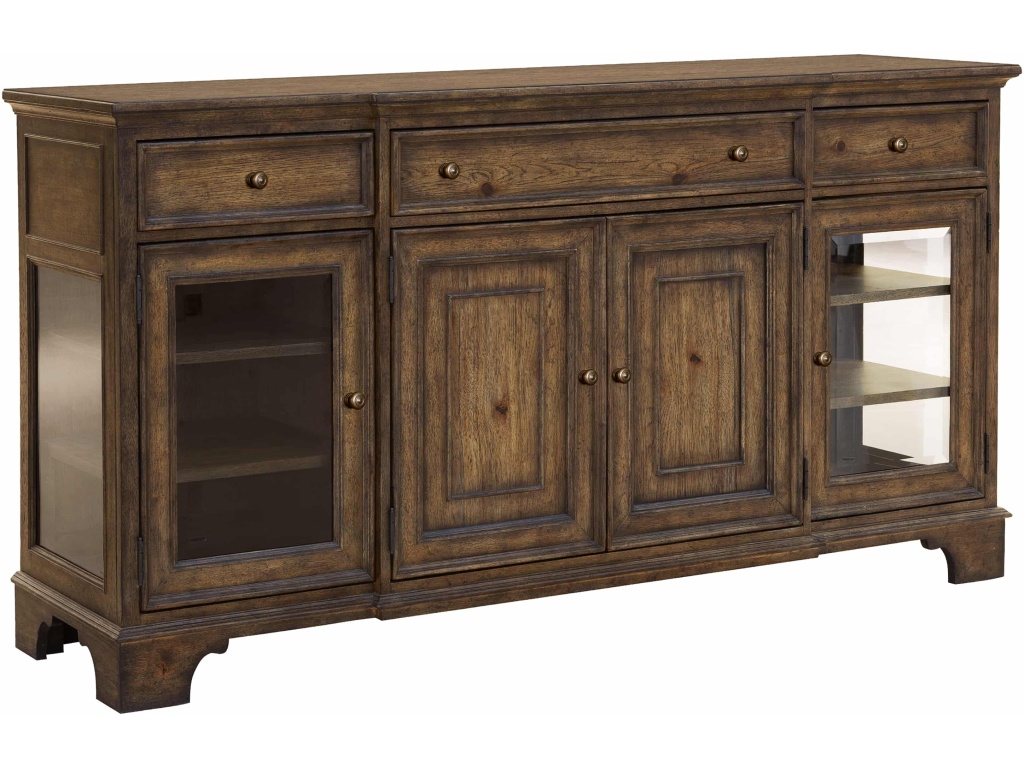 PFC Revival Row 3-Drawer Buffet with Cabinet Doors - main image