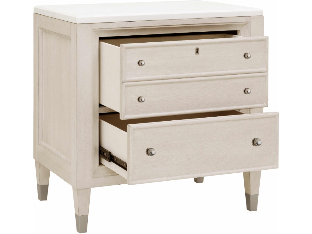 PFC Ashby Place 2-Drawer Nightstand with USB-C Port - image 2