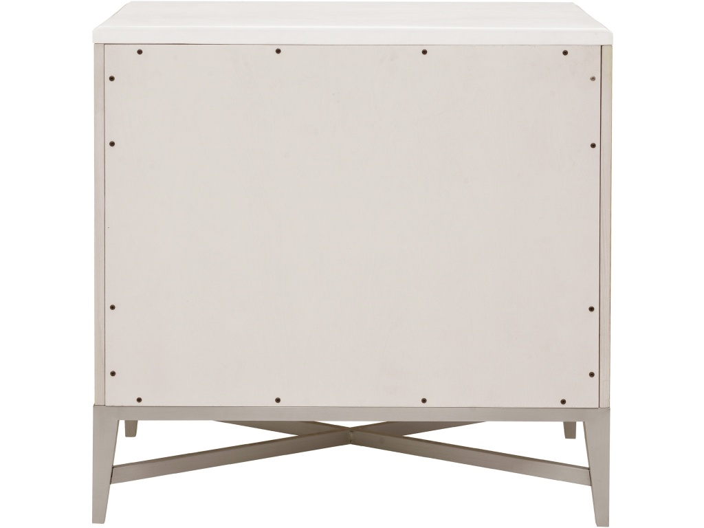 PFC Ashby Place Accent Nightstand with Center Drawers and USB-C Port - image 3