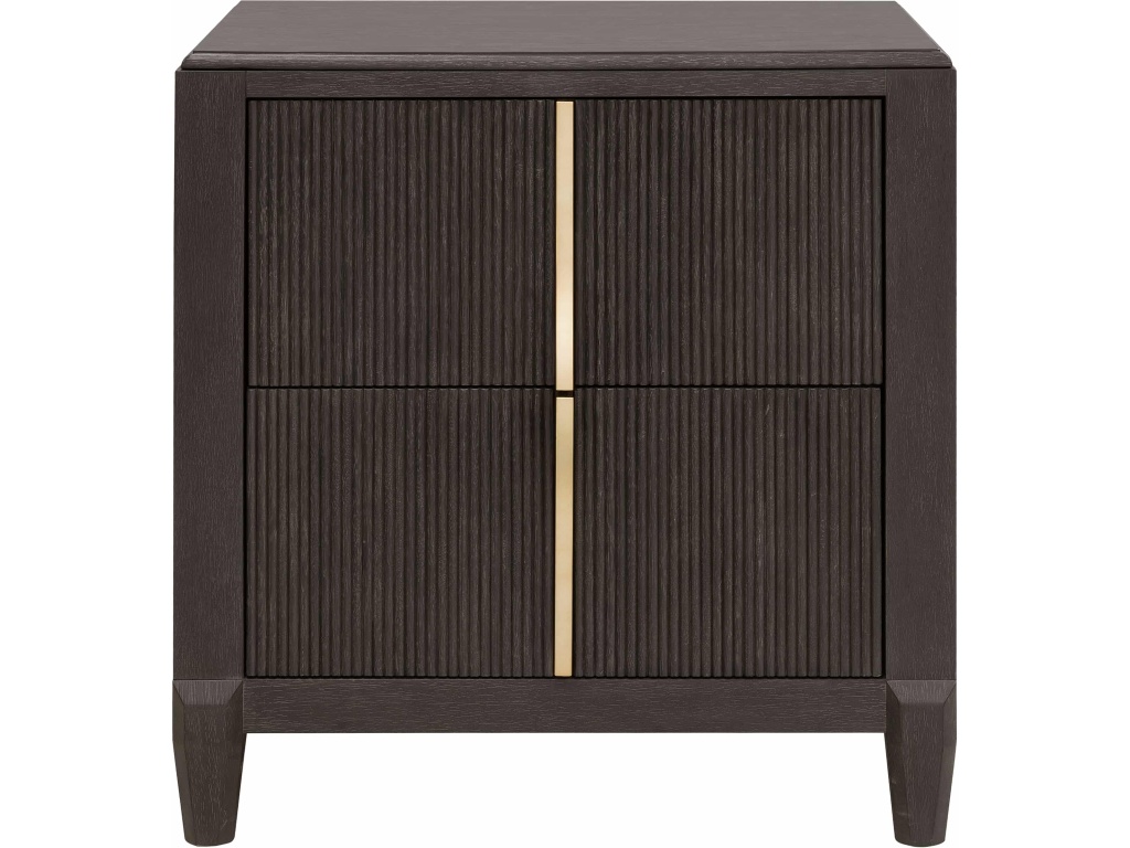 PFC West End Loft 2-Drawer Nightstand with USB-C Outlets - image 1