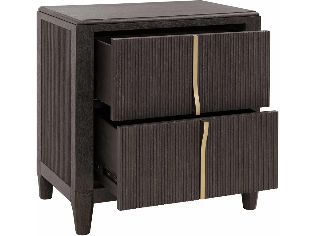 PFC West End Loft 2-Drawer Nightstand with USB-C Outlets - image 2