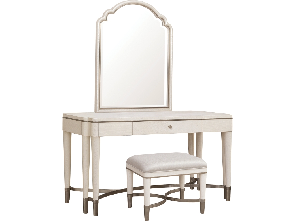 PFC Grace Vanity and Mirror Set with Stool - main image