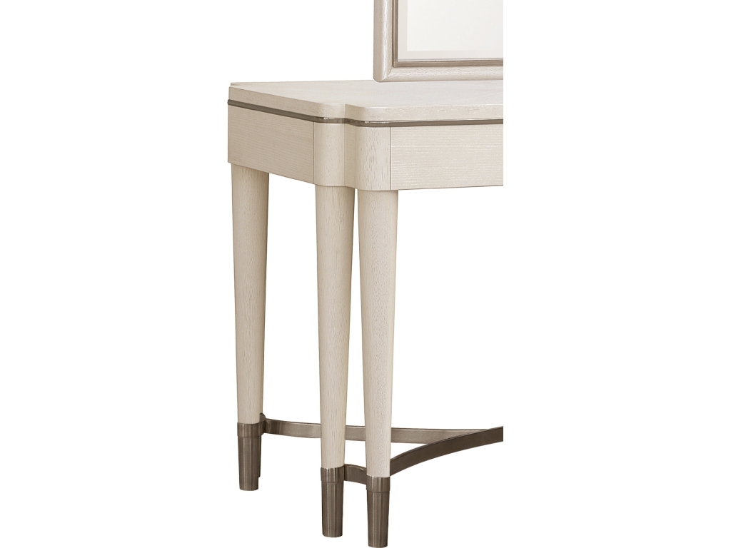 PFC Grace Vanity and Mirror Set with Stool - image 4