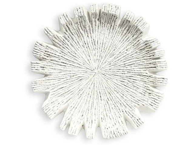 Reef Outdoor Wall Decor Small White