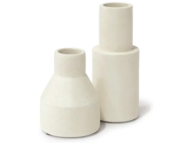 Nova Outdoor Cylinder Urns Small, Set Of 2