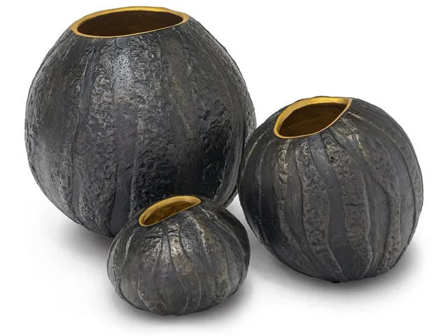 Batu Outdoor Urns, Set Of 3