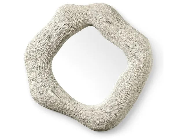 Jaden Mirror, Medium, White