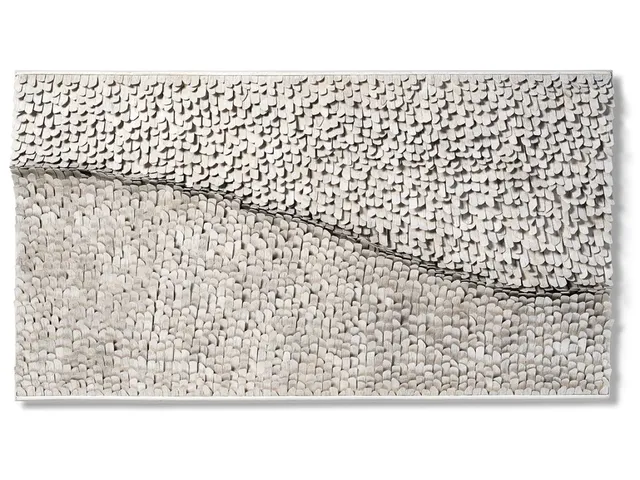 Iona Rattan Wall Decor Large, Whitewash