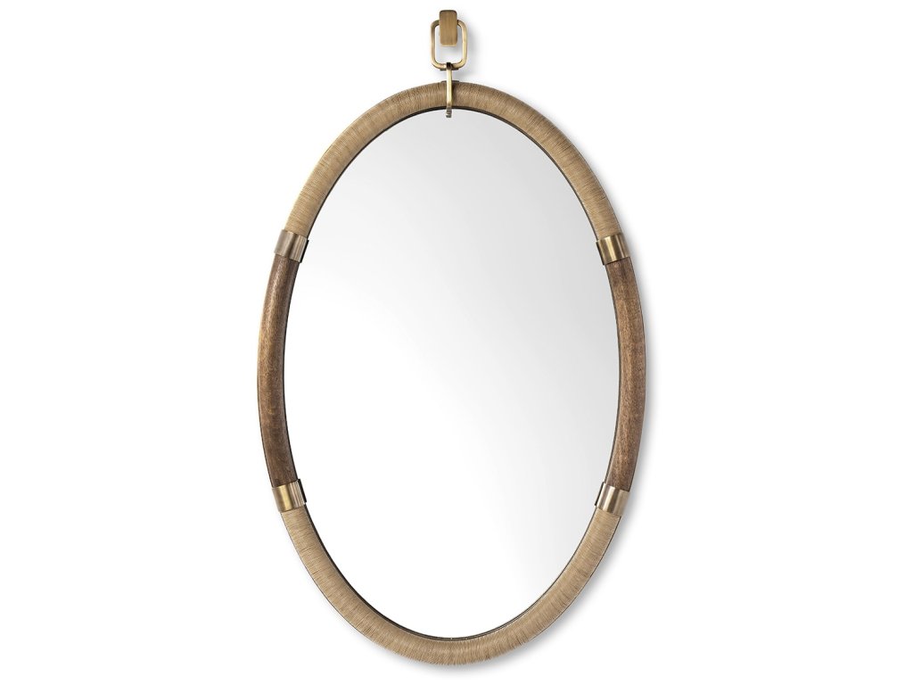 Declan Mirror, Brass - main image