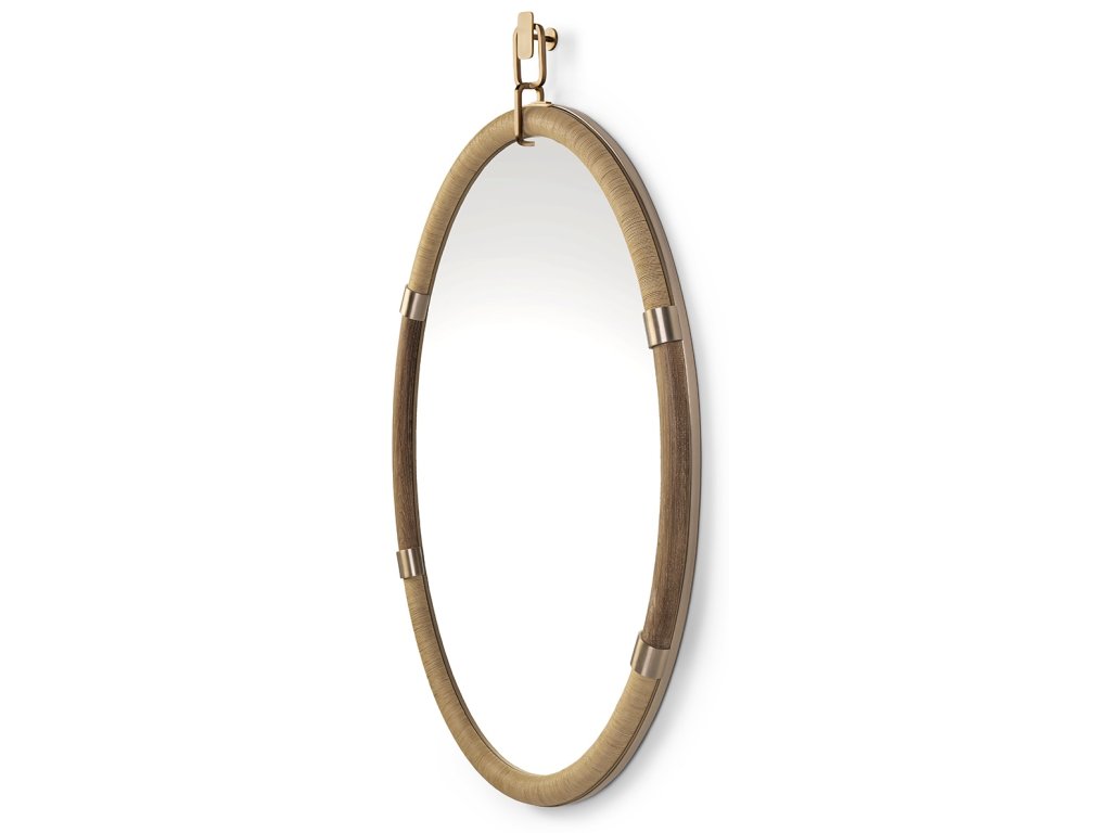 Declan Mirror, Brass - image 1