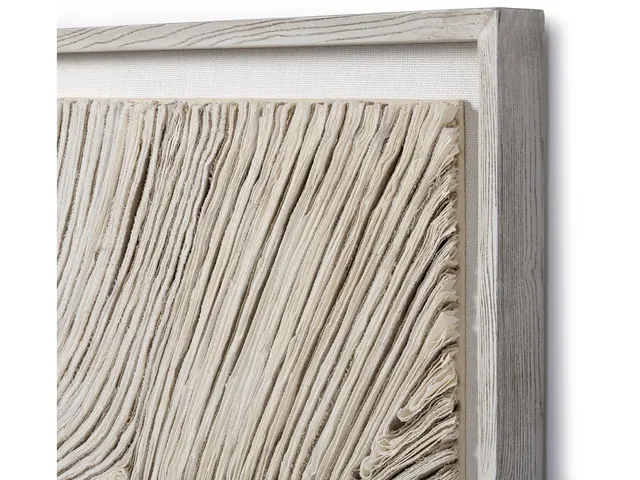 Harlowe Wall Decor Square, White - Alternative View