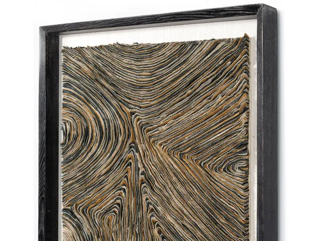 Harlowe Wall Decor Rectangular, Dark - Alternative View
