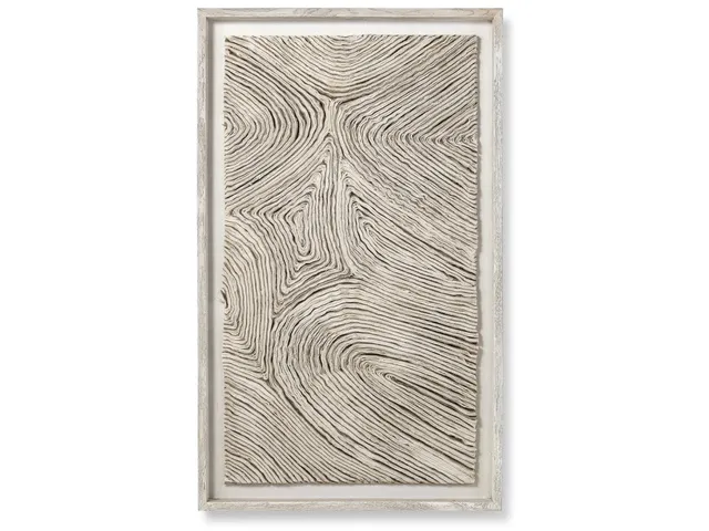 Harlowe Wall Decor Rectangular, White