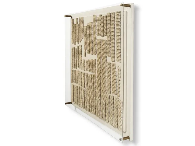 Verona I Wall Decor, Bleached Coco - Alternative View