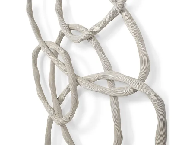 Zola Rattan Wall Decor, Whitewash - Alternative View