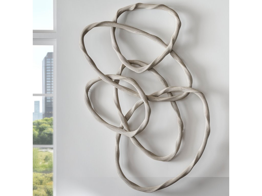Zola Rattan Wall Decor, Whitewash - image 2