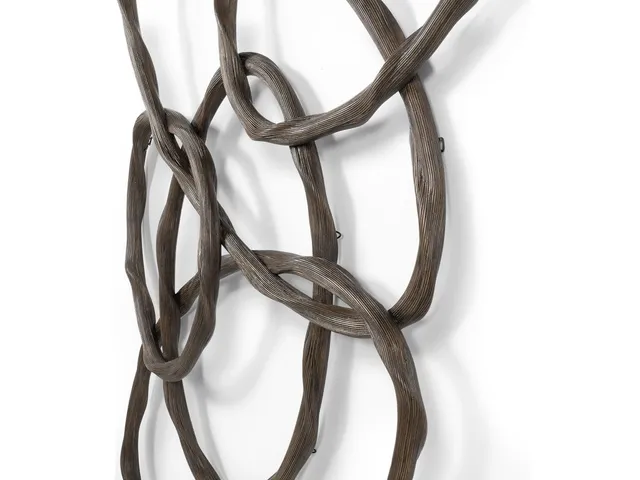 Zola Rattan Wall Decor, Cocoa - Alternative View
