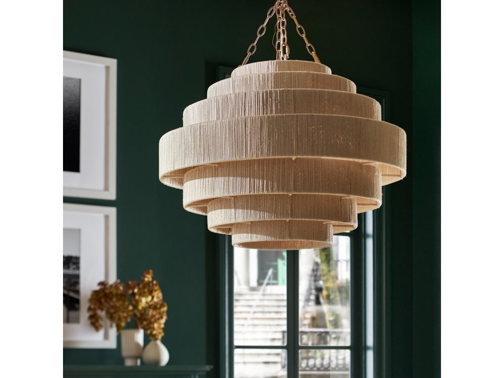 Everly Chandelier, Natural - image 2