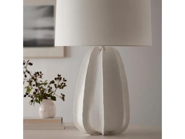 Keiko Table Lamp, White - Alternative View