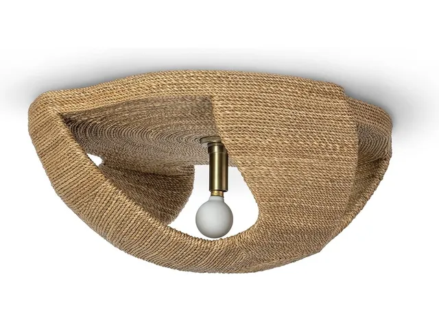 Corsica Flush Mount, Natural