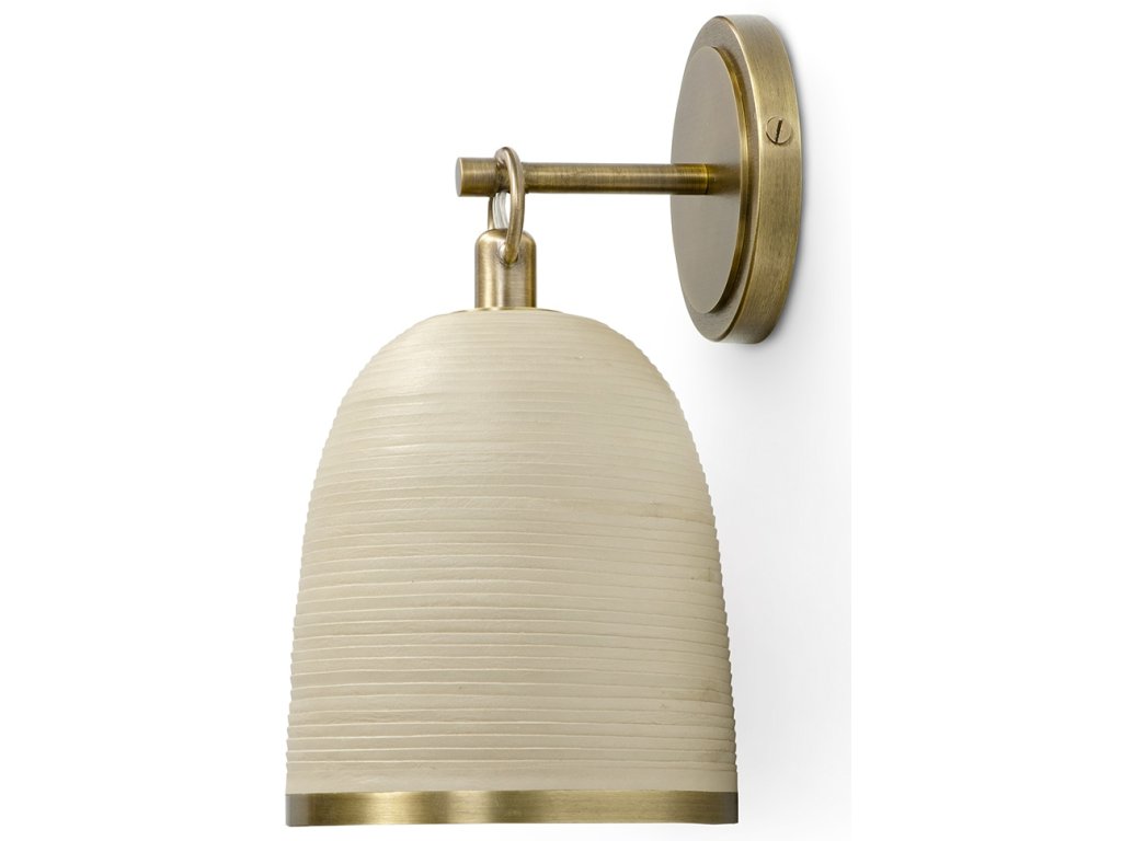 Rivoli Leather Sconce, Sand - image 1