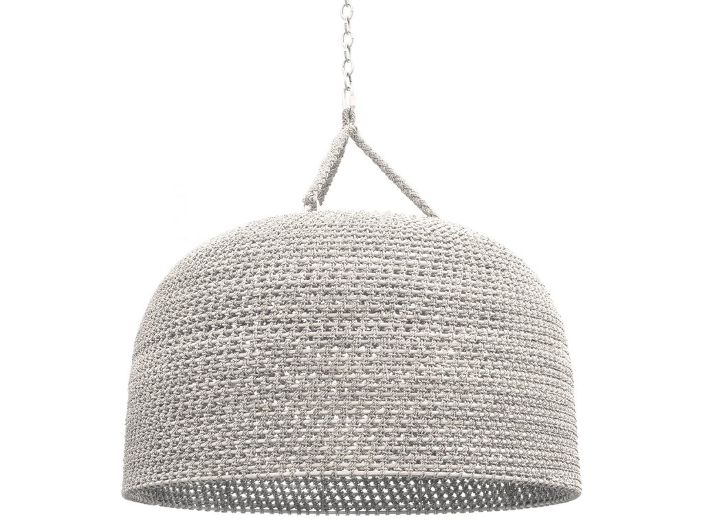Green Oaks Oversized Pendant White Sand - main image