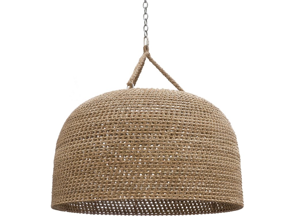 Green Oaks Oversized Chandelier, Natural - main image