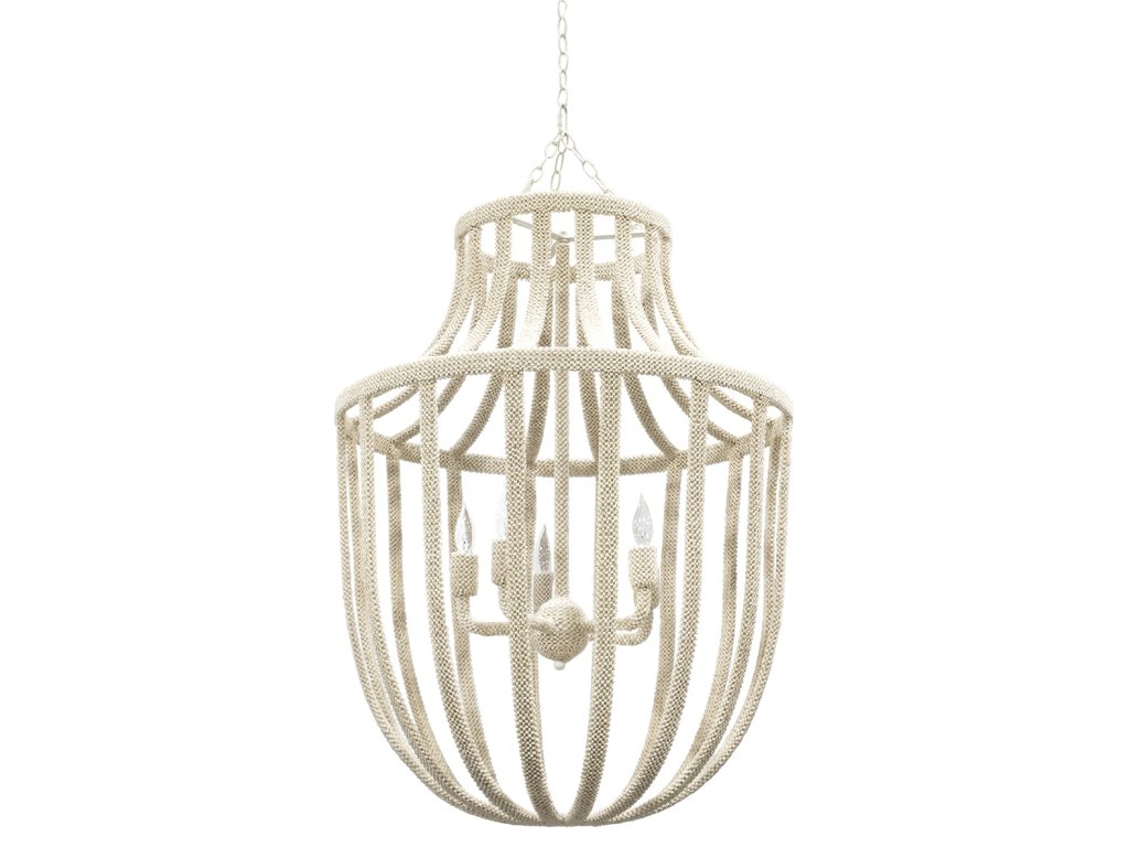 Paloma Coco Chandelier White - main image