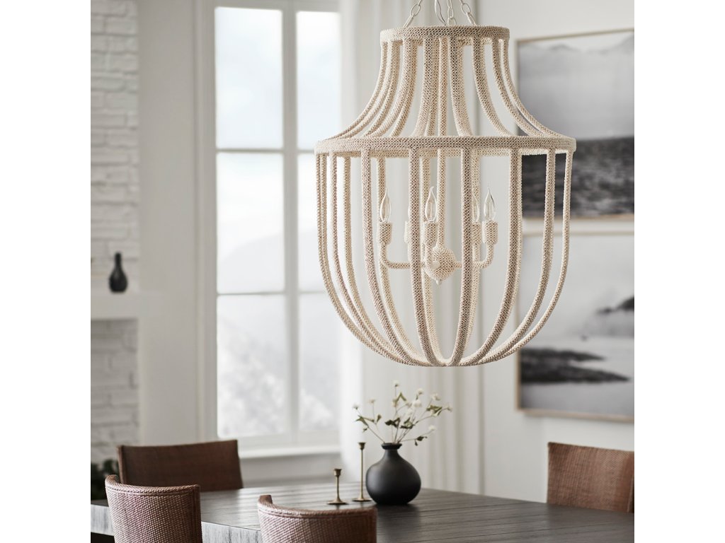 Paloma Coco Chandelier White - image 2